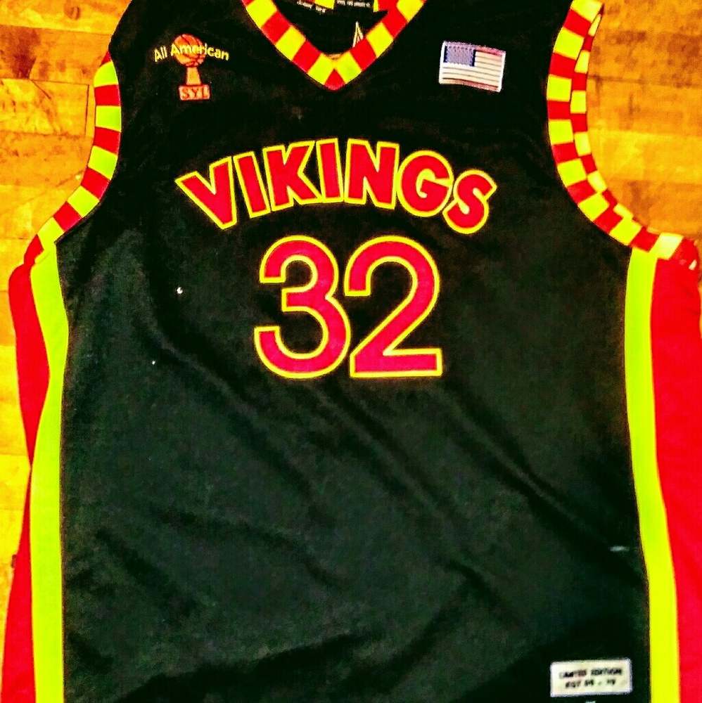 magic johnson LIMITED EDITION high school jersey